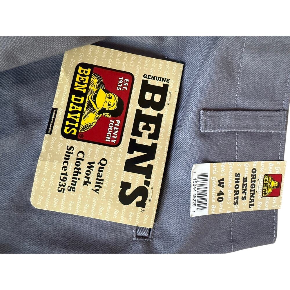 Ben Davis Shorts — Gray — Size 40 — Brand New With Tags (NWT)